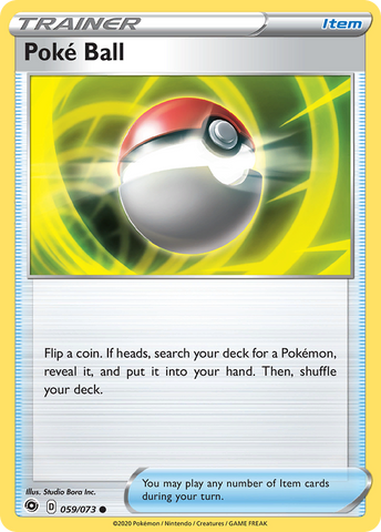 Poke Ball (059/073) [Sword &amp; Shield: Champion's Path] 