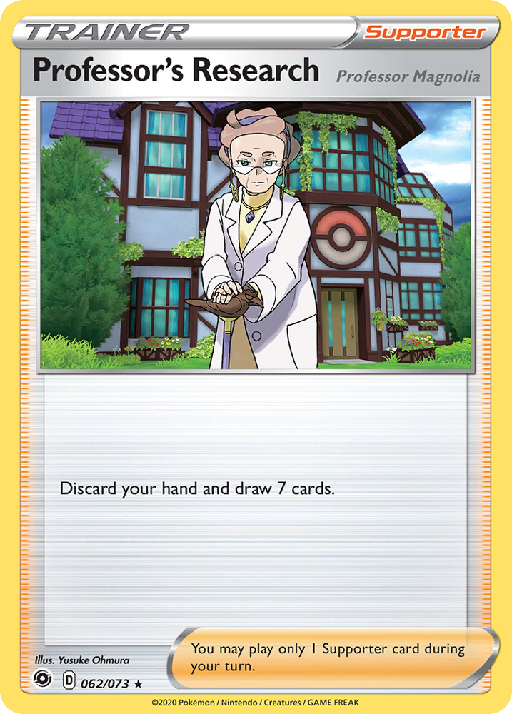 Professor's Research (062/073) (Professor Magnolia) [Sword &amp; Shield: Champion's Path] 