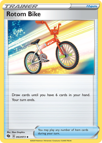 Rotom Bike (063/073) [Sword &amp; Shield: Champion's Path] 