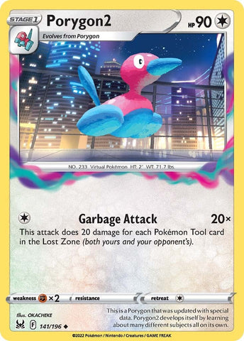 Porygon2 (141/196) [Sword &amp; Shield: Lost Origin] 