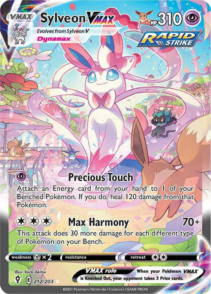 Sylveon VMAX (212/203) [Sword &amp; Shield: Evolving Skies] 