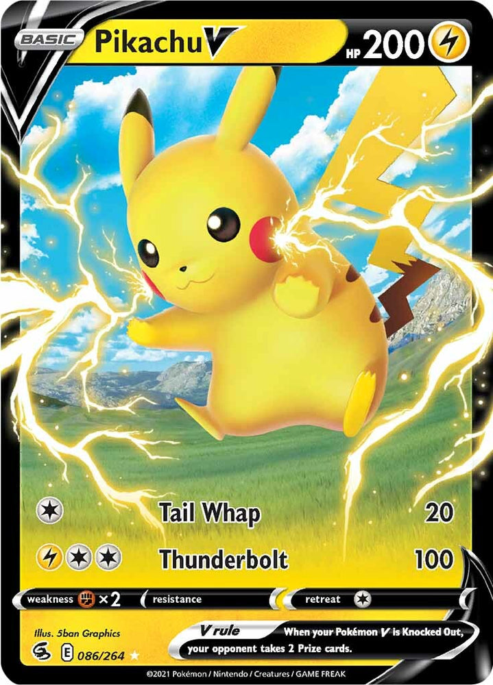 Pikachu V (086/264) [Sword &amp; Shield: Fusion Strike] 