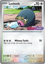 Lechonk (156/198) (Best Buy Promo) [Scarlet &amp; Purple: Base Set] 