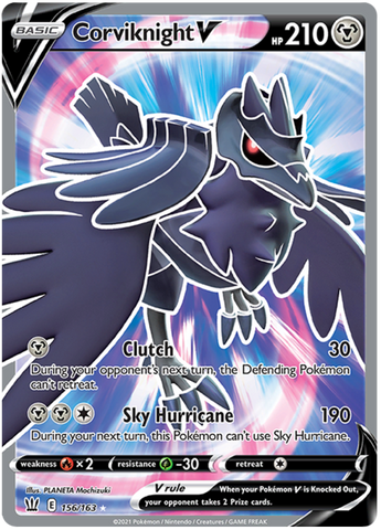 Corviknight V (156/163) [Sword &amp; Shield: Battle Styles] 