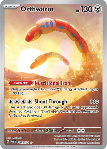 Orthworm (224/193) [Scarlet &amp; Violet: Paldea Evolved] 