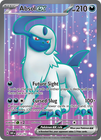 Absol ex (214/197) [Scarlet &amp; Violet: Obsidian Flames] 