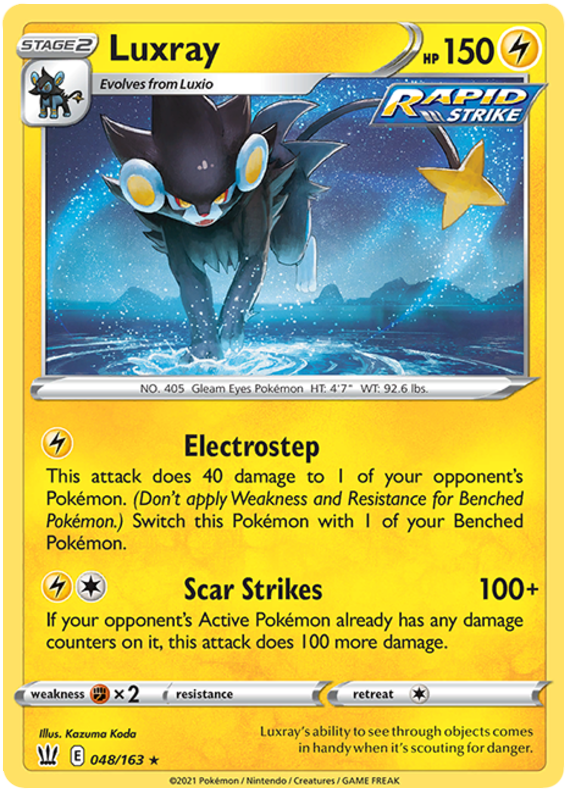 Luxray (048/163) [Sword &amp; Shield: Battle Styles] 