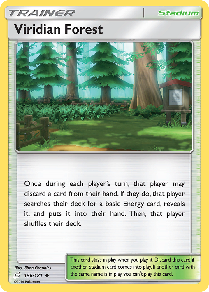 Viridian Forest (156/181) [Sun &amp; Moon: Team Up] 