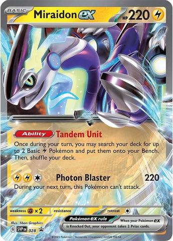 Miraidon ex (028) [Scarlet &amp; Violet: Black Star Promos] 