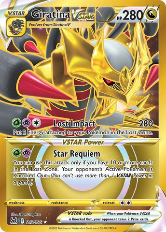 Giratina VSTAR (212/196) [Sword &amp; Shield: Lost Origin] 