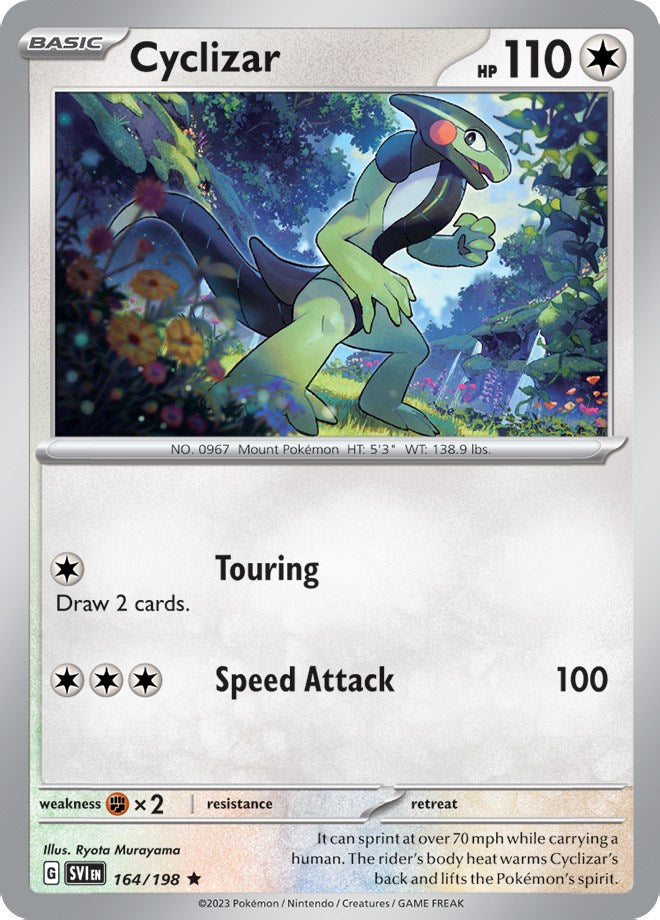 Cyclizar (164/198) (Theme Deck Exclusive) [Scarlet &amp; Violet: Base Set] 