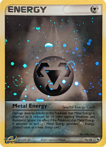 Metal Enery (94/109) (Cosmos Holo) [EX: Ruby &amp; Sapphire] 