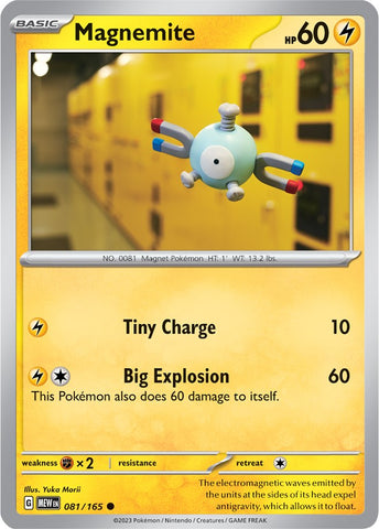 Magnemite (081/165) [Scarlet & Violet: 151]