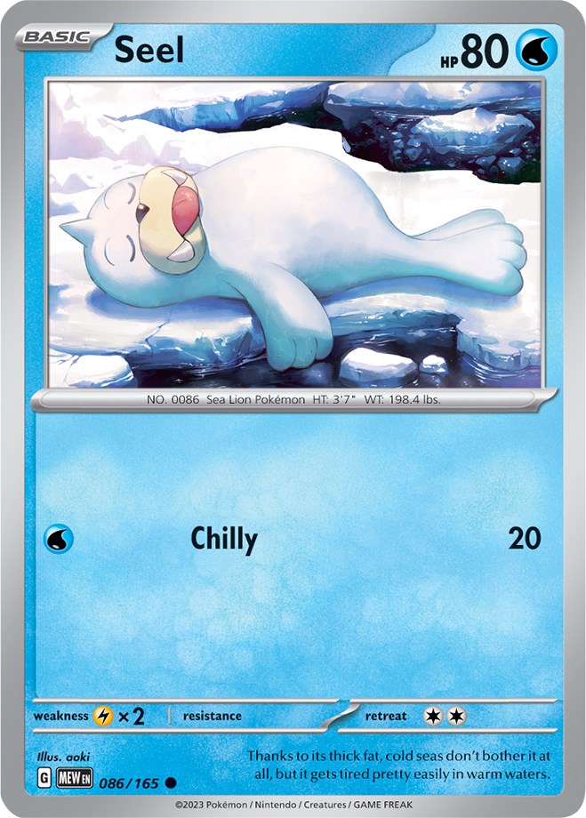 Seel (086/165) [Scarlet & Violet: 151]