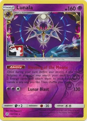 Lunala (102/236) [League & Championship Cards]