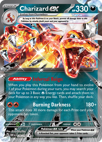 Charizard ex (125/197) [Scarlet &amp; Violet: Obsidian Flames] 