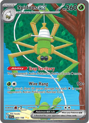 Spidops ex (243/198) [Scarlet &amp; Violet: Base Set] 