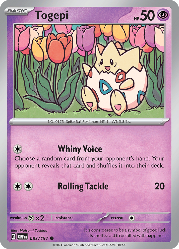 Togepi (083/197) [Scarlet &amp; Violet: Obsidian Flames] 