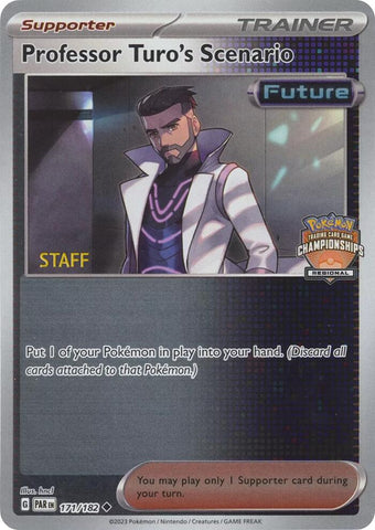 Professor Turo's Scenario (171/182) (2023 Regional Championships Staff) [League & Championship Cards]