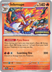 Infernape (116) (Staff) [Scarlet & Violet: Black Star Promos]