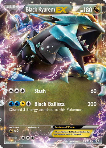 Black Kyurem EX (95/135) [Black &amp; White: Plasma Storm] 