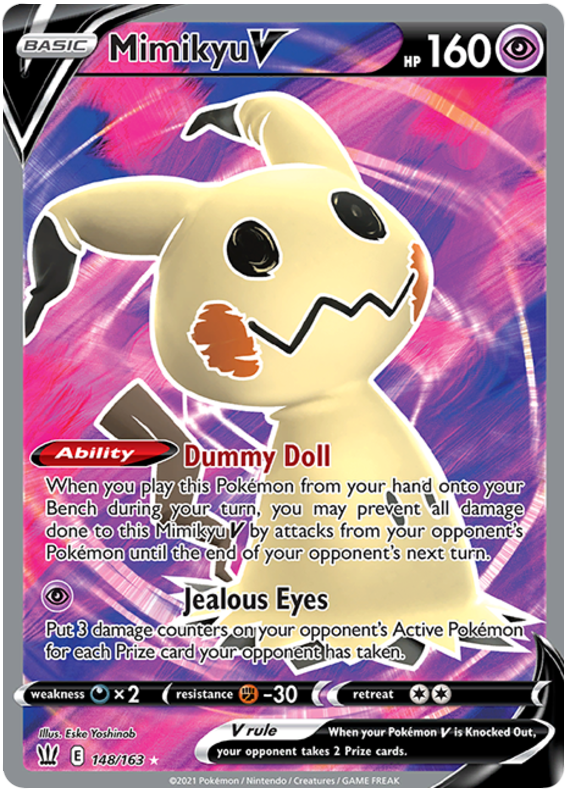 Mimikyu V (148/163) [Sword &amp; Shield: Battle Styles] 