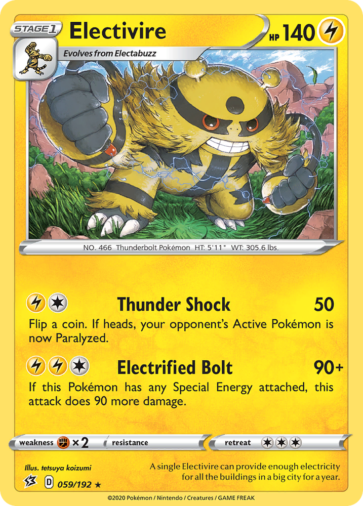 Electivire (059/192) [Sword &amp; Shield: Rebel Clash] 