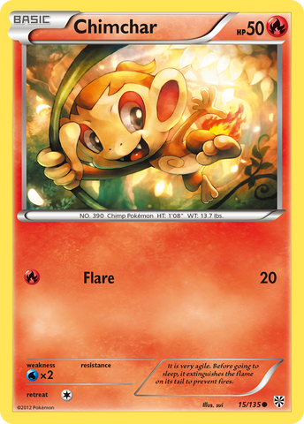 Chimchar (15/135) [Black &amp; White: Plasma Storm] 