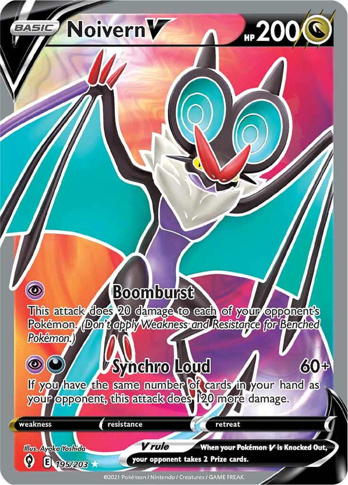 Noivern V (195/203) [Sword &amp; Shield: Evolving Skies] 