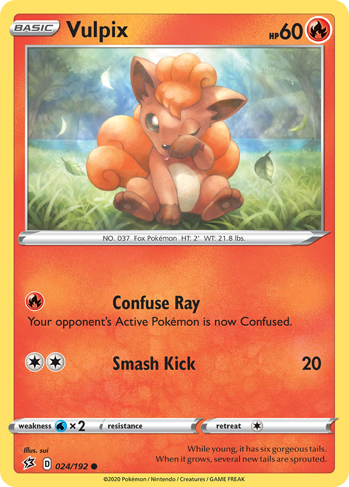 Vulpix (024/192) [Sword &amp; Shield: Rebel Clash] 