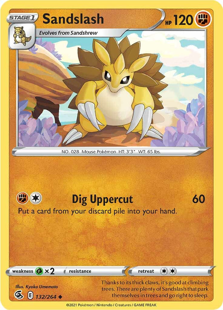 Sandslash (132/264) [Sword &amp; Shield: Fusion Strike] 