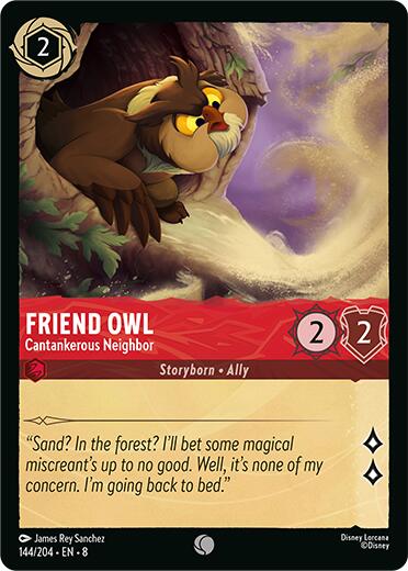 Friend Owl - Cantankerous Neighbor (144/204) [Reign of Jafar]