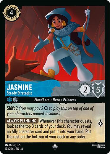 Jasmine - Steady Strategist (171/204) [Reign of Jafar]