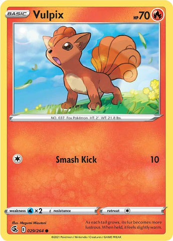 Vulpix (029/264) [Sword &amp; Shield: Fusion Strike] 