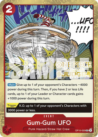 Gum-Gum UFO (Judge Pack Vol. 6) [One Piece Promotion Cards]