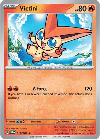 Victini (012/086) [Scarlet & Violet: Black Bolt]