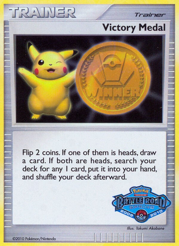 Victory Medal (2009-2010) (Battle Road Spring) [League &amp; Championship Cards] 