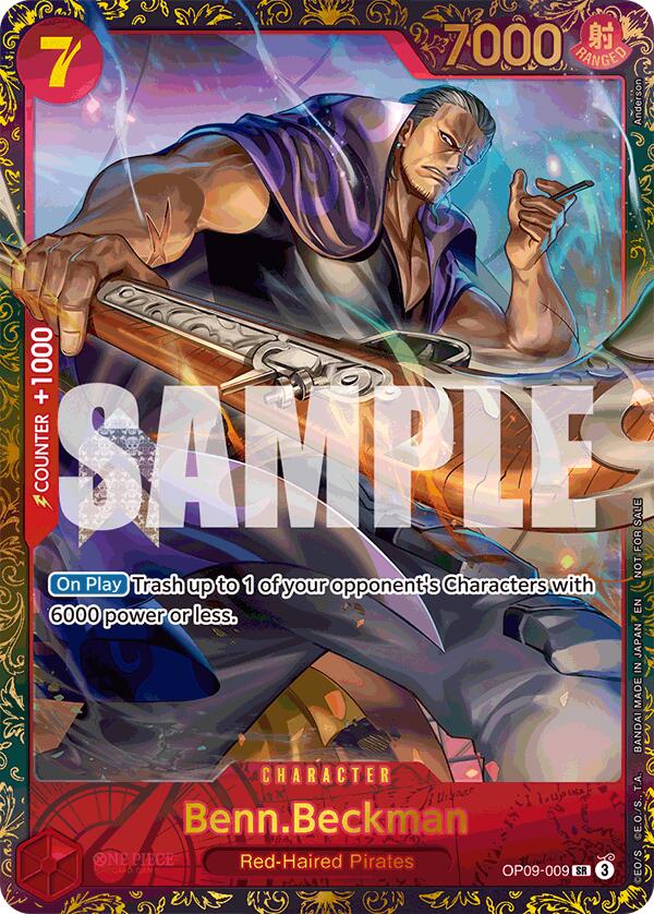 Benn.Beckman (Championship 25-26 Offline Regionals Season 2) [One Piece Promotion Cards]