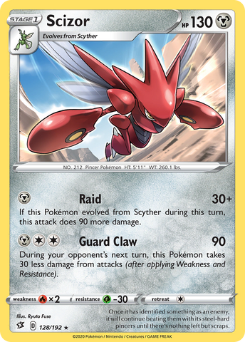 Scizor (128/192) [Sword &amp; Shield: Rebel Clash] 