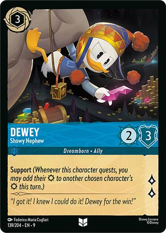 Dewey - Showy Nephew (139/204) [Fabled]