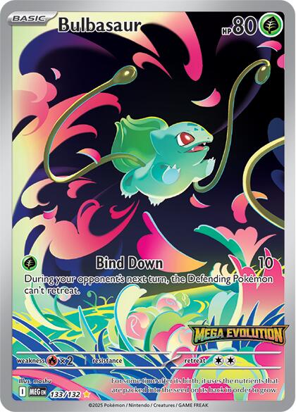Bulbasaur (133/132) (Mega Evolution) [Mega Evolution: Base Set]