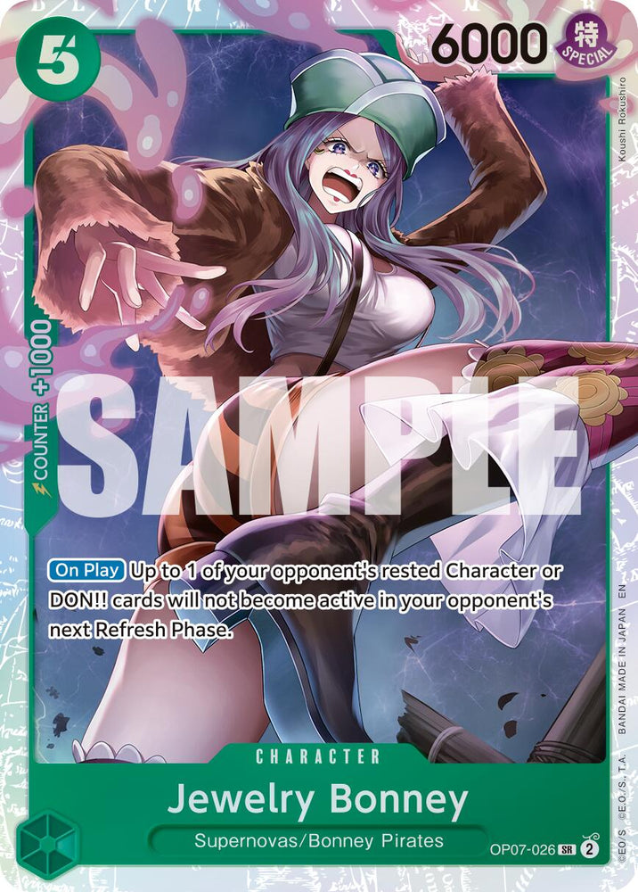 Jewelry Bonney (OP07-026) (Reprint) [Premium Booster -The Best- Vol. 2]