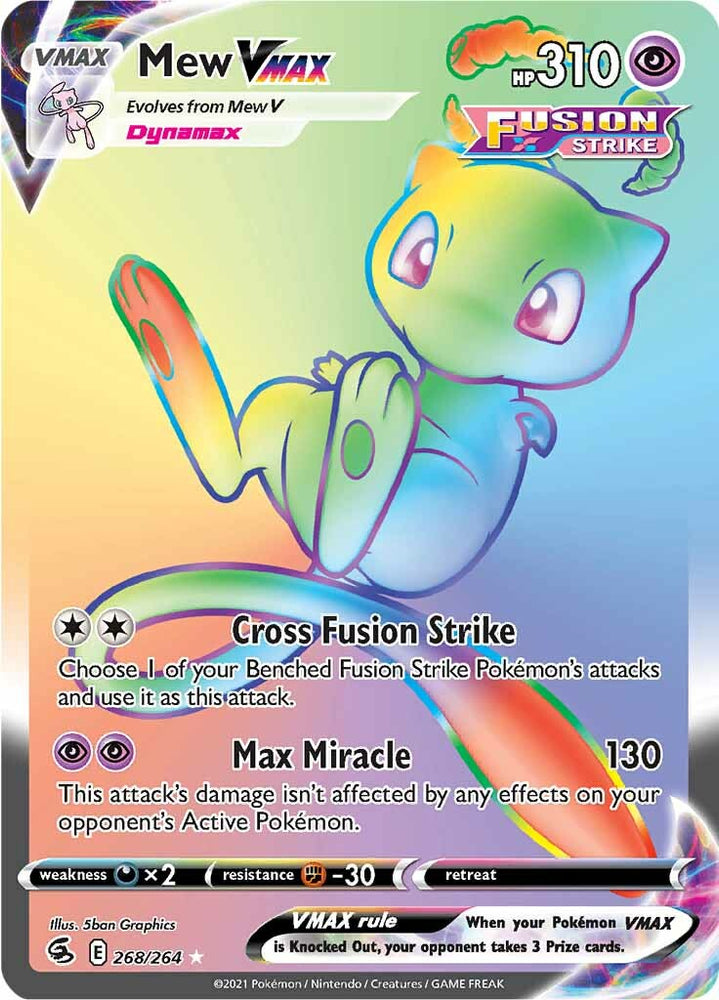 Mew VMAX (268/264) [Sword &amp; Shield: Fusion Strike] 