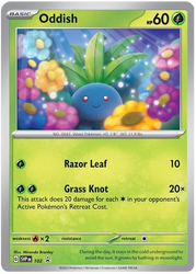 Oddish (102) [Scarlet & Violet: Black Star Promos]