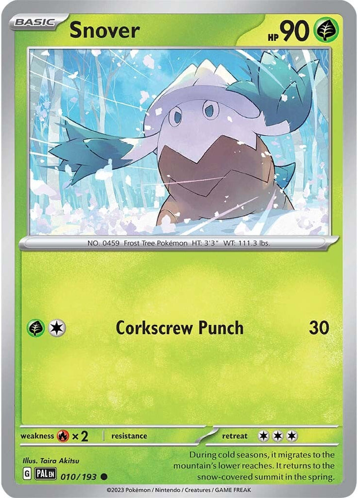 Snover (010/193) [Scarlet &amp; Violet: Paldea Evolved] 