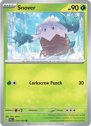 Snover (010/193) [Scarlet &amp; Violet: Paldea Evolved] 