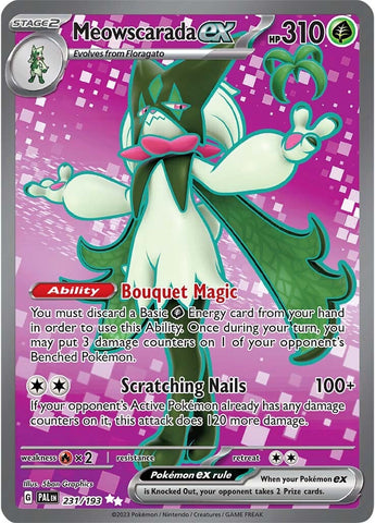 Meowscarada ex (231/193) [Scarlet &amp; Violet: Paldea Evolved] 