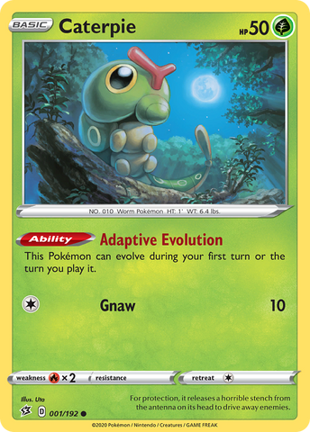 Caterpie (001/192) [Sword &amp; Shield: Rebel Clash] 