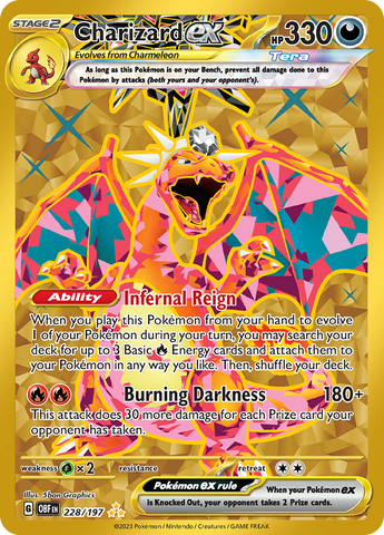 Charizard ex (228/197) [Scarlet &amp; Violet: Obsidian Flames] 