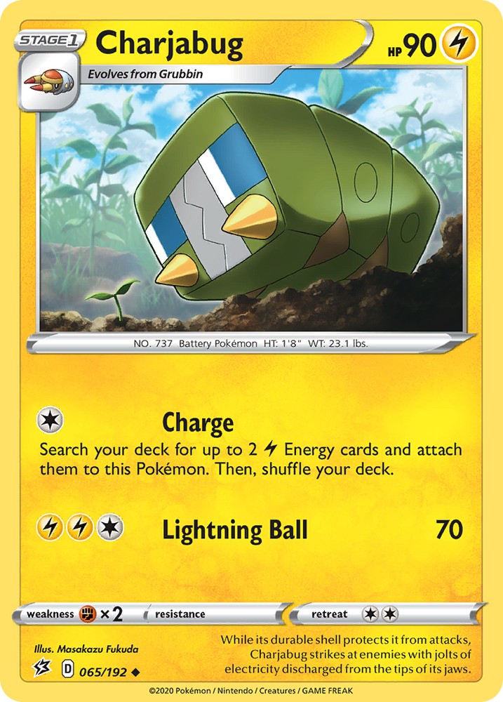 Charjabug (065/192) [Sword &amp; Shield: Rebel Clash] 